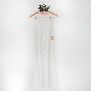 White Linen Pants